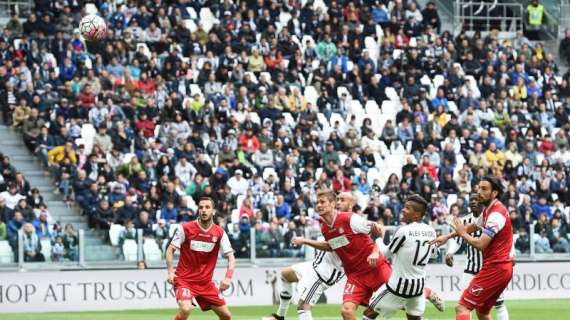La Juve fa un favore all'Udinese. Battuto 2 a 0 il Carpi
