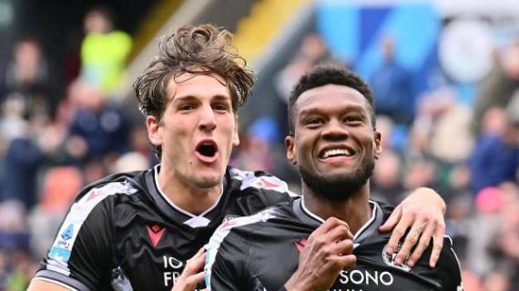Udinese, Kabasele a DAZN: “L'esultanza? Una dedica a mia nonna scomparsa giorni fa”
