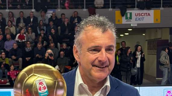 Cda Volley Talmassons, Barbieri premiato miglior coach di A2 per la stagione 2023/24