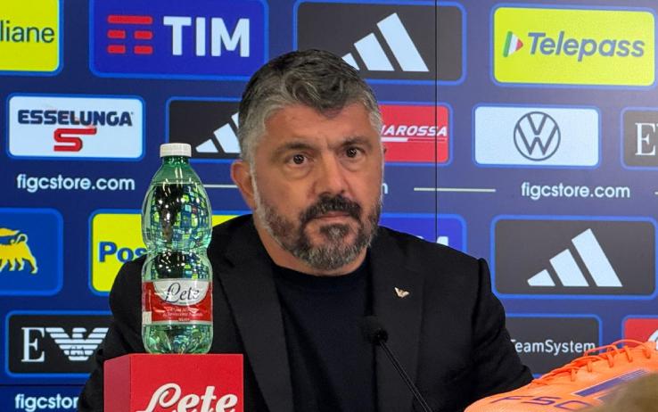 Gattuso in conferenza: "I meriti me li prendo se andiamo al Mondiale, sennò andrò a vivere lontano dall'Italia"