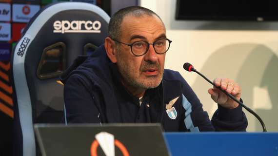 Lazio, Sarri: "Europa League dispendiosa. Con l'Udinese avremmo dovuto giocare lunedì"