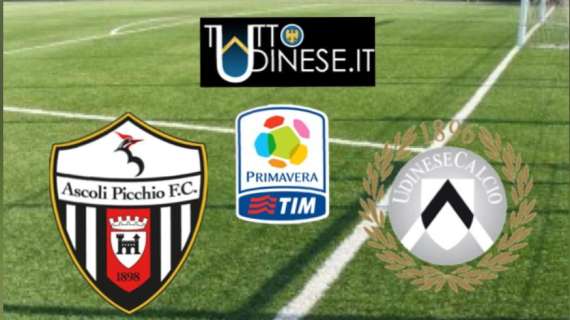 RELIVE Campionato Primavera Ascoli-Udinese 1-2: Halilovic e Armenakas per tre punti importantissimi!