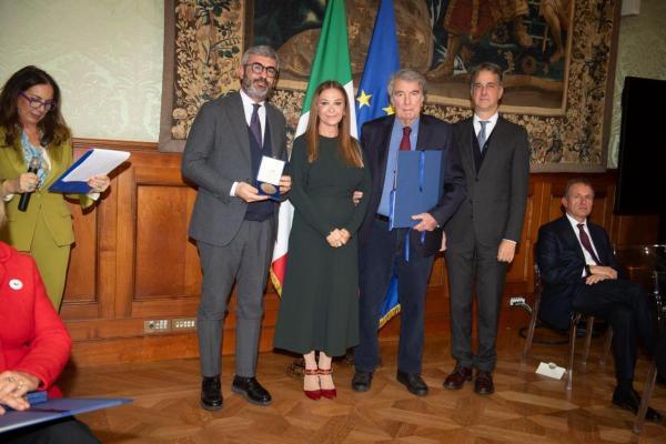 L'Udinese riceve il premio De Sanctis per la sostenibilità: la cerimonia si è svolta a Palazzo Chigi