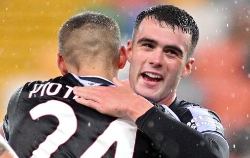 Udinese-Palermo, le pagelle de La Gazzetta dello Sport: Zaniolo e Miller i migliori