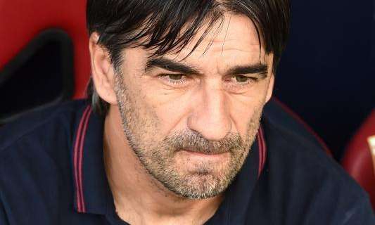 Genoa, Juric: "Ci mancano dei punti, ma sono fiducioso"