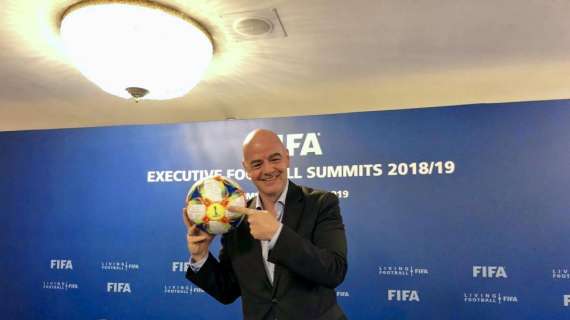 FIFA, Infantino: "Chi vuole arricchirsi in modo illegale, non ha posto nel calcio"