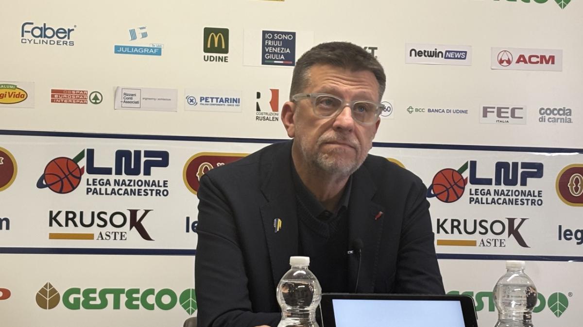 UEB Cividale, Micalich: “La Coppa Italia era un obiettivo venuto cammin facendo. La squadra è arrivata col fiato corto e ha fatto quello che ha potuto”