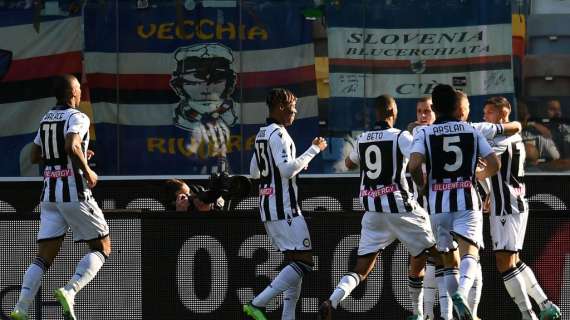 Udinese-Sampdoria 2-1, LE PAGELLE: Deulofeu devastante, Tucu prezioso, Udogie continua a crescere