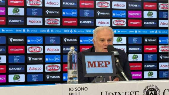 Udinese, Nani in conferenza: "Siamo dispiaciuti, le analisi le faremo a freddo"