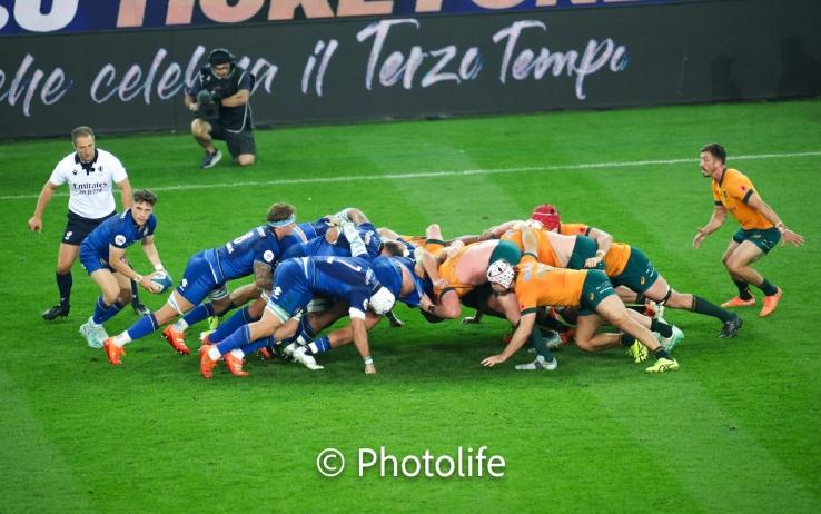 Italia-Australia a Udine, il tabellino della gara del Quilter Nations Series di Rugby
