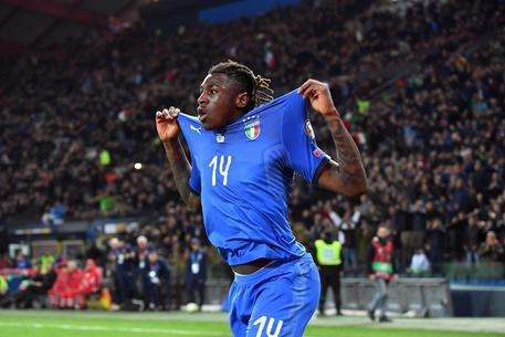 Italia, Kean: "Mi faccio trovare pronto. Il primo gol in azzurro è davvero emozionante"