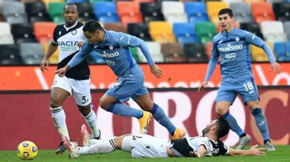 Udinese-Atalanta 1-1, LE PAGELLE: i tre dietro e Musso non sbagliano niente, Pereyra in gol