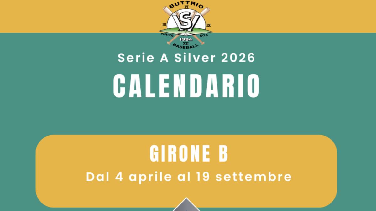 Baseball, Buttrio White Sox: il calendario della Serie A Silver