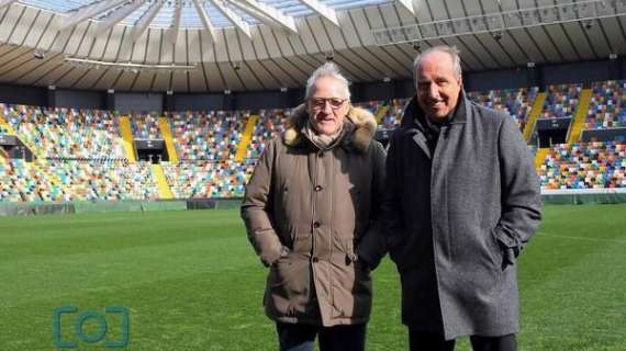 Il Ct Ventura in visita a Udine: "Lo stadio una piacevola sorpresa. Qui presupposti per un grande futuro"