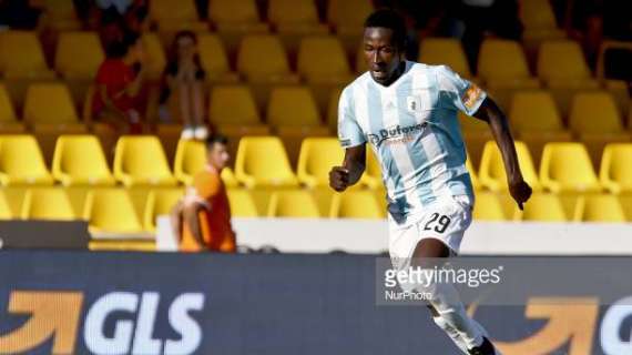 Poco spazio per Coulibaly all'Entella: il senegalese potrebbe tornare all'Udinese per essere poi dirottato al Trapani