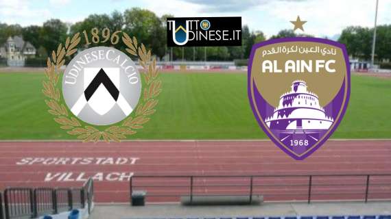 RELIVE - Udinese-Al Ain 3-0: decidono Matos, Samir e Widmer