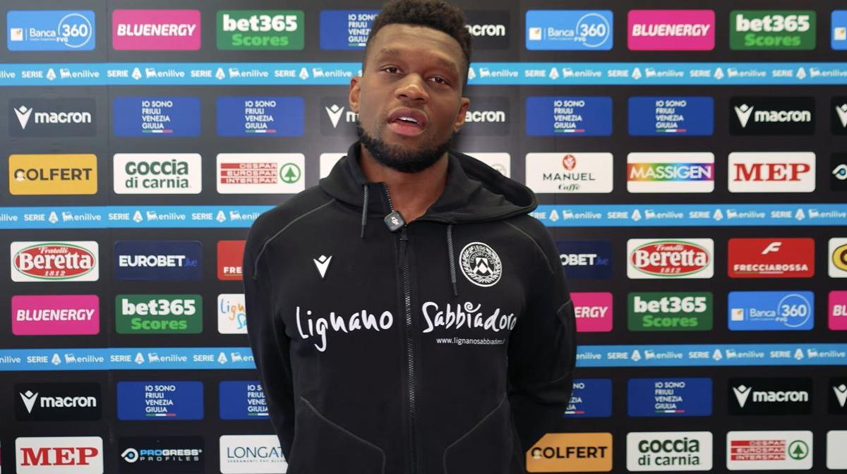 Udinese, Kabasele: "Oggi era importante dare tutto per il Friuli"
