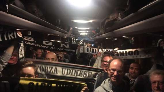 "A fugassa de Zena” per i tifosi dell’Udinese