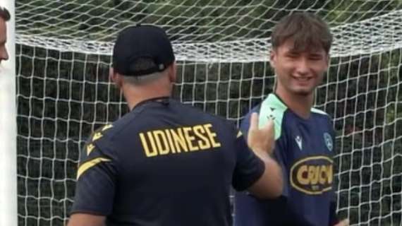 Udinese, aggregato alla prima squadra anche il classe 2009 Venuti