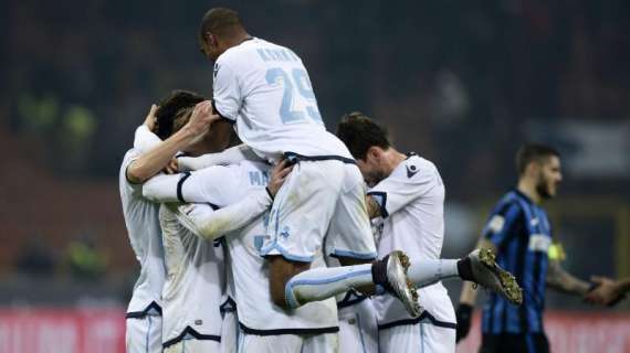 Il posticipo: vittoria della Lazio a San Siro, si ferma l'Inter