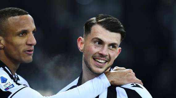 Samardzic: "Mi piace la sensazione del gol, nelle ultime tre non la vera Udinese"