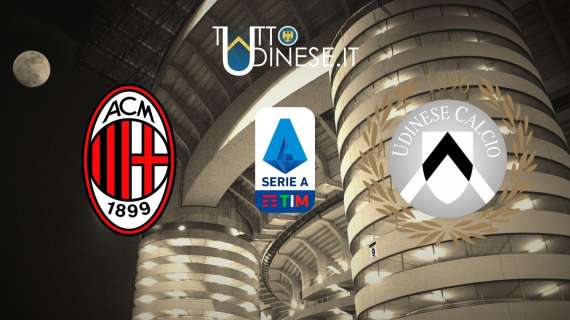 RELIVE Serie A Milan-Udinese 1-1: buttata via una grande prestazione