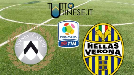 RELIVE Primavera Tim Cup Udinese-Hellas Verona 2-0: bianconeri che vincono e passano il turno