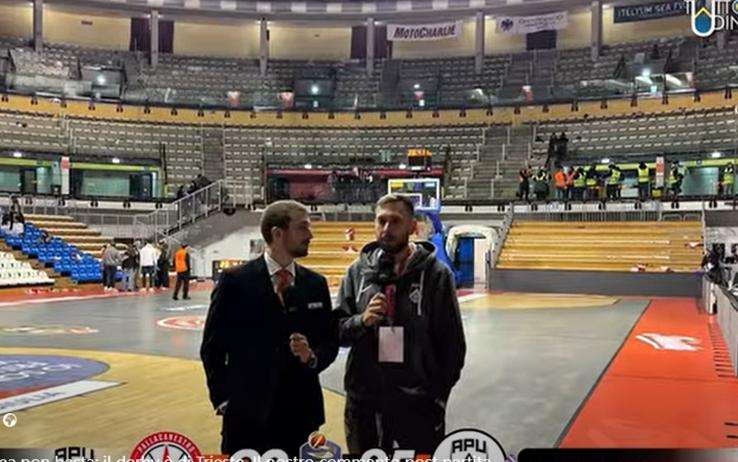 (VIDEO) Pallacanestro Trieste-Apu Udine 92-85, il commento post partita