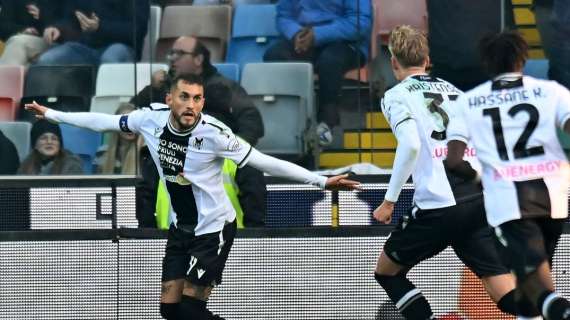 Udinese-Bologna 1-0, IMPRESSIONI FINE PRIMO TEMPO: la sblocca il Tucu Pereyra