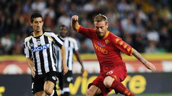 Udinese, contro la Roma per spezzare la serie negativa e per fare 100