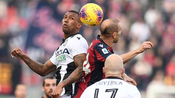 Bologna-Udinese, i precedenti: la vittoria dell'andata exploit rispetto agli ultimi anni