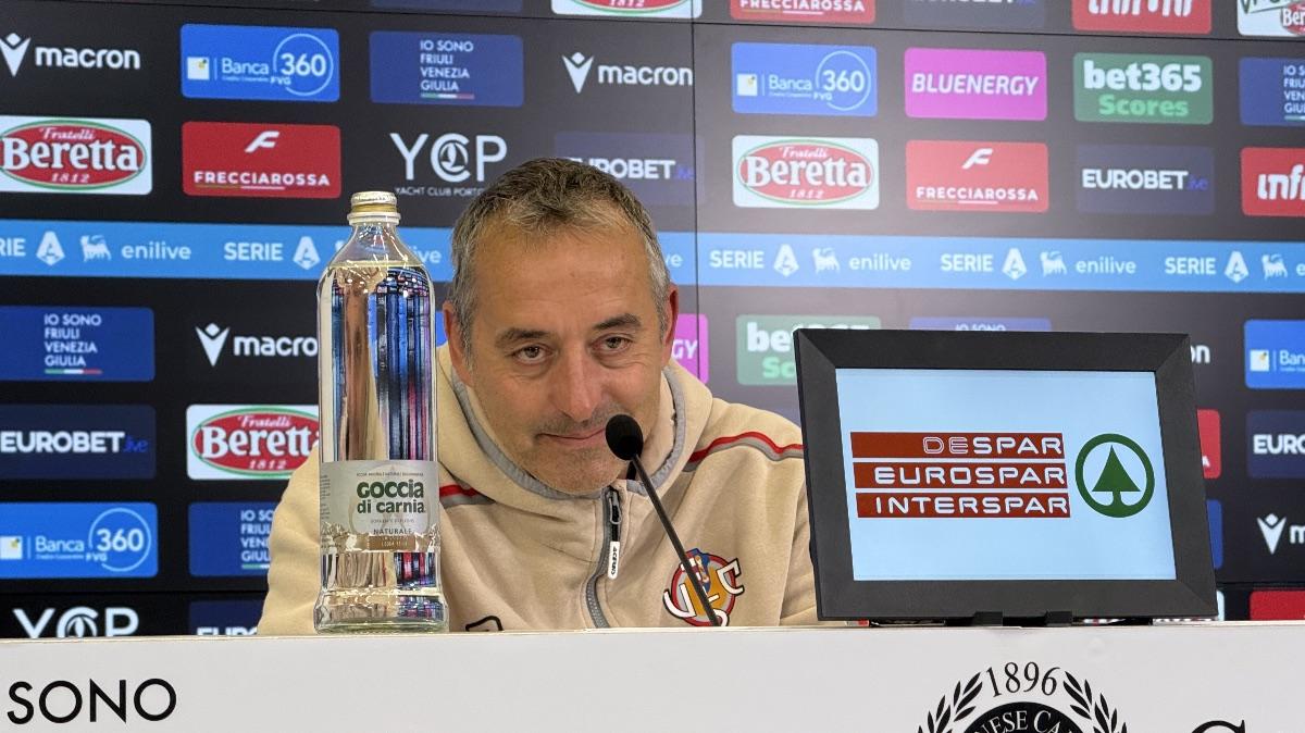 Cremonese, Giampaolo in conferenza: "Prestazione maiuscola, siamo andati anche oltre"