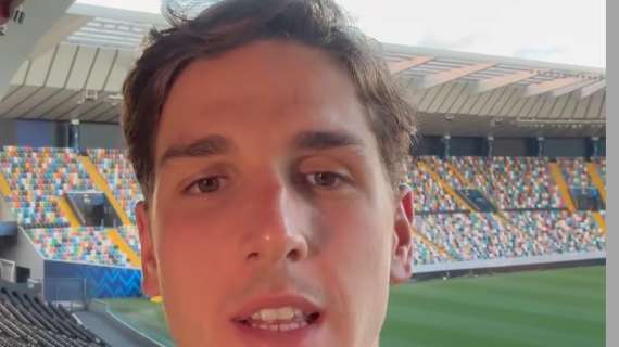 Udinese, Zaniolo ai tifosi: "Lo stadio è bellissimo, non vedo l'ora di vedervi"