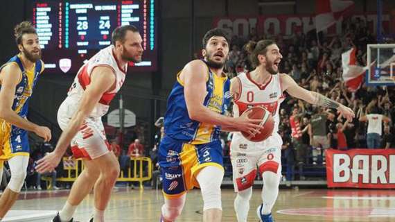 RivieraBanca Basket Rimini-UEB Gesteco Cividale 67-69, LE PAGELLE: Redivo ancora una volta decisivo