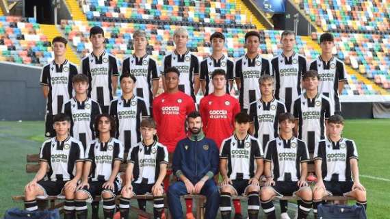 Giovanili Udinese, terminato il girone d'andata per U16 e U15