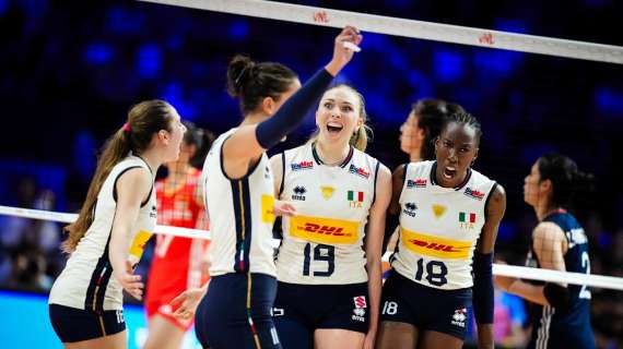 Italia 3-0 Cina, le azzurre sono insuperabili: presenti Frosini e la ex CDA Eze
