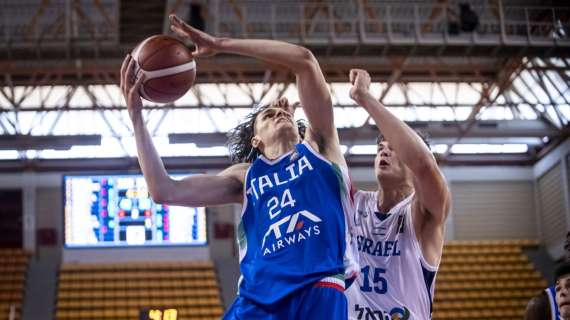 Europei U20, Italia in semifinale! 89-80 in rimonta su Israele: protagonisti Ferrari e Marangon