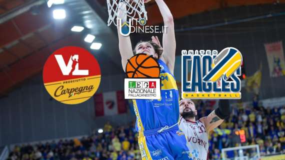 DIRETTA Serie A2 Carpegna Pesaro-UEB Cividale 91-77: RISULTATO FINALE