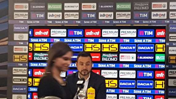 Conferenza stampa, De Zerbi:"Le partite si vincono nei primi e negli ultimi venti metri, non si può prendere gol così"