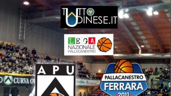 RELIVE A2 Apu Gsa Udine-Bondi Ferrara 74-64 FINALE!!