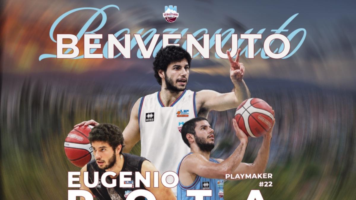 UFFICIALE - Eugenio Rota è un nuovo giocatore della Sebastiani Rieti
