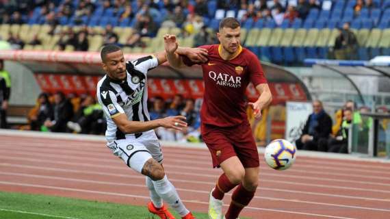 Udinese - Roma, LE IMPRESSIONI A FINE PRIMO TEMPO: bianconeri in superiorità numerica ma sotto di un goal all'intervallo