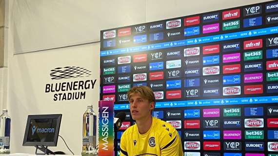 Udinese, Kristensen in conferenza: "Un peccato non aver vinto ma sento che possiamo fare bene"