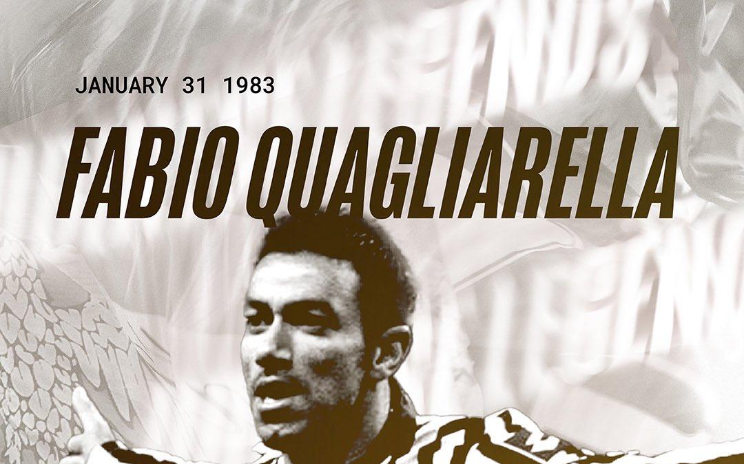Compie oggi 43 anni l’ex Udinese Fabio Quagliarella
