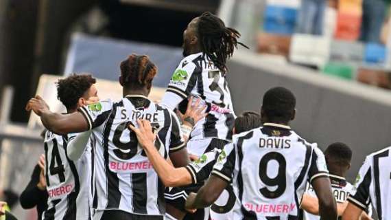 Udinese, che cambio di rotta: i numeri a confronto con l'anno scorso