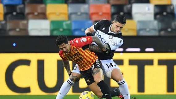 Udinese-Benevento 0-2, LE PAGELLE: si salvano in pochi 