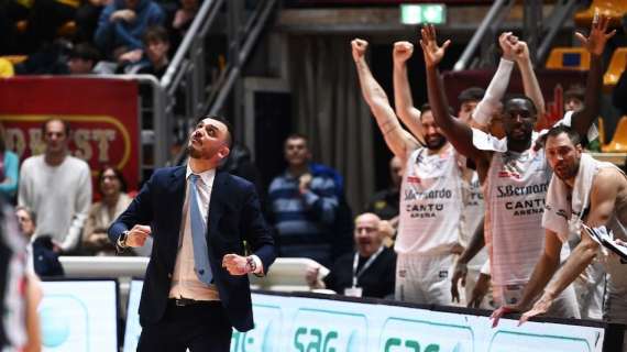 Cantù, coach Nicola Brienza: "Siamo stati pazzeschi"