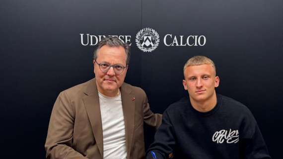 UFFICIALE - L'Udinese rinnova il contratto di Pejicic fino al 2028
