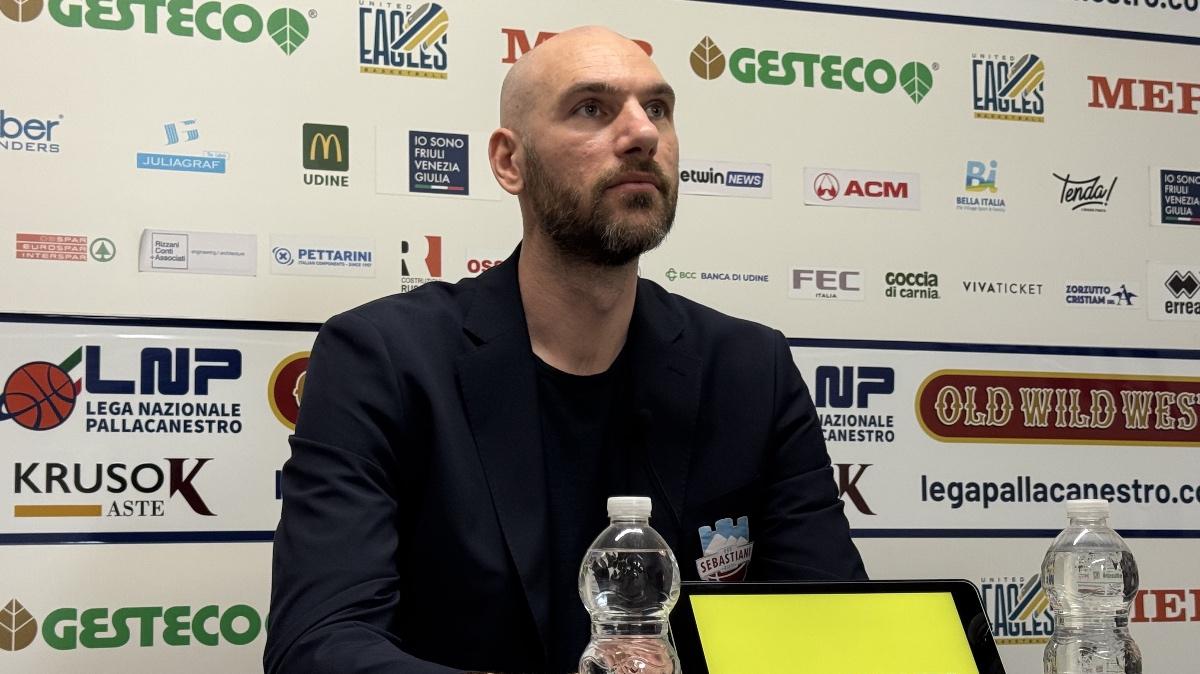 Sebastiani Rieti, Crosariol: "È molto probabile che le percentuali di Cividale migliorino in Gara-2"