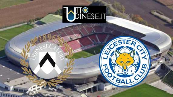 RELIVE Amichevole - Ritiro, Leicester City-Udinese 1-2, reti di Lasagna e Machis